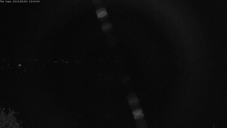 Lake Travis webcam, August 4, 2015 9:10 PM CT