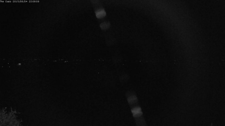 Lake Travis webcam, August 4, 2015 9:15 PM CT