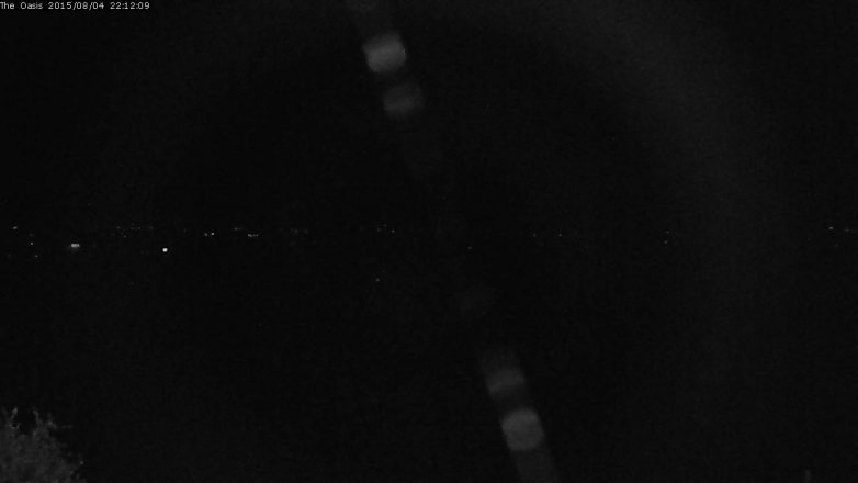 Lake Travis webcam, August 4, 2015 9:20 PM CT