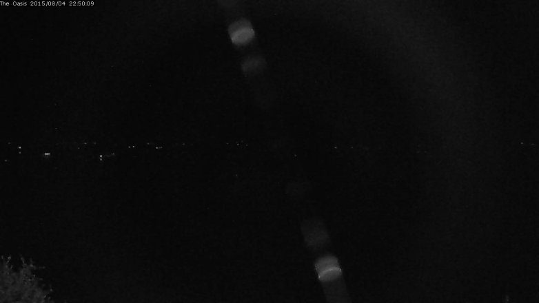 Lake Travis webcam, August 4, 2015 10:00 PM CT