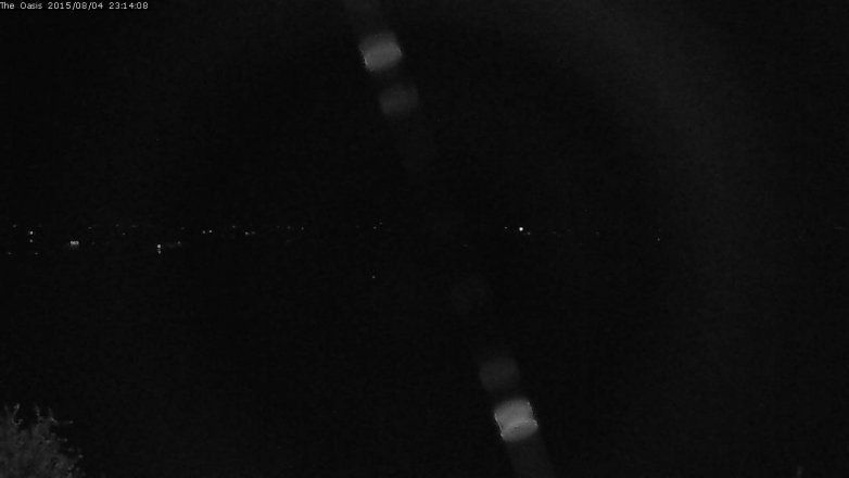 Lake Travis webcam, August 4, 2015 10:20 PM CT