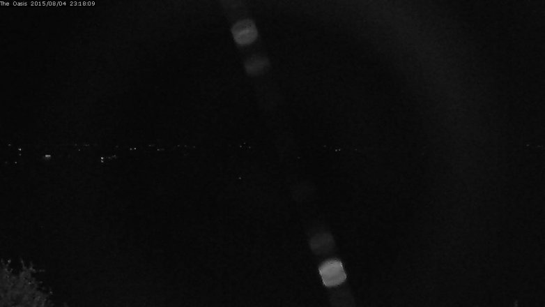 Lake Travis webcam, August 4, 2015 10:25 PM CT