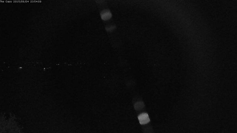 Lake Travis webcam, August 4, 2015 11:00 PM CT