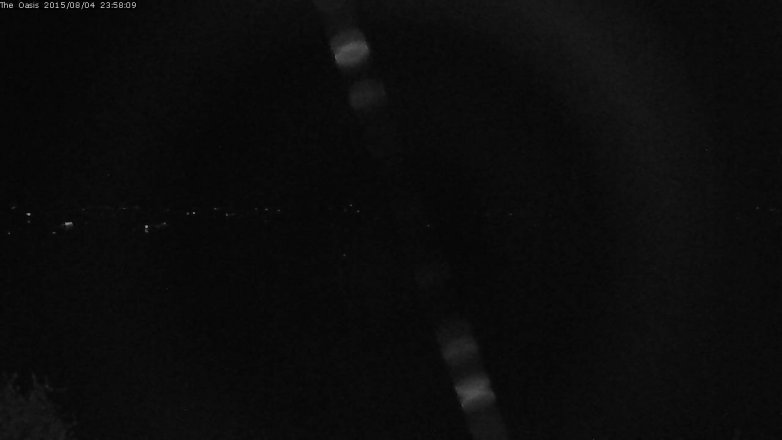 Lake Travis webcam, August 4, 2015 11:05 PM CT