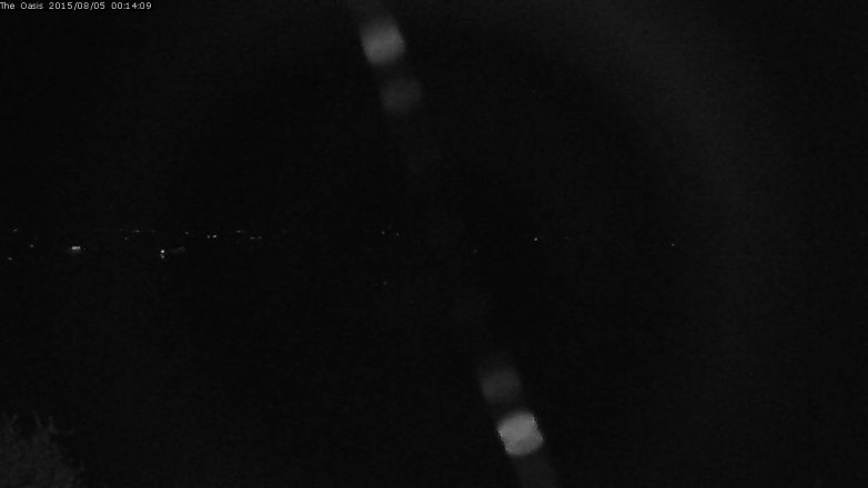 Lake Travis webcam, August 4, 2015 11:20 PM CT