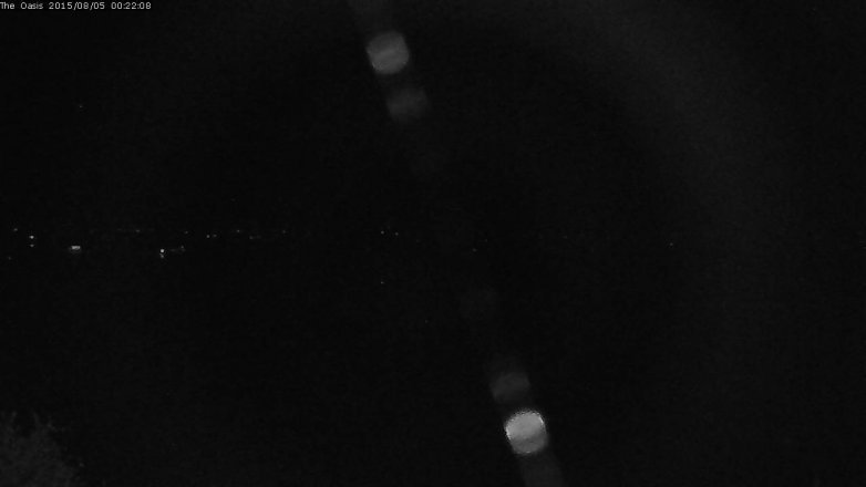 Lake Travis webcam, August 4, 2015 11:30 PM CT