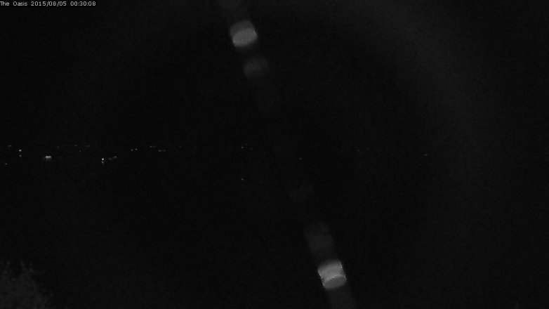 Lake Travis webcam, August 4, 2015 11:35 PM CT
