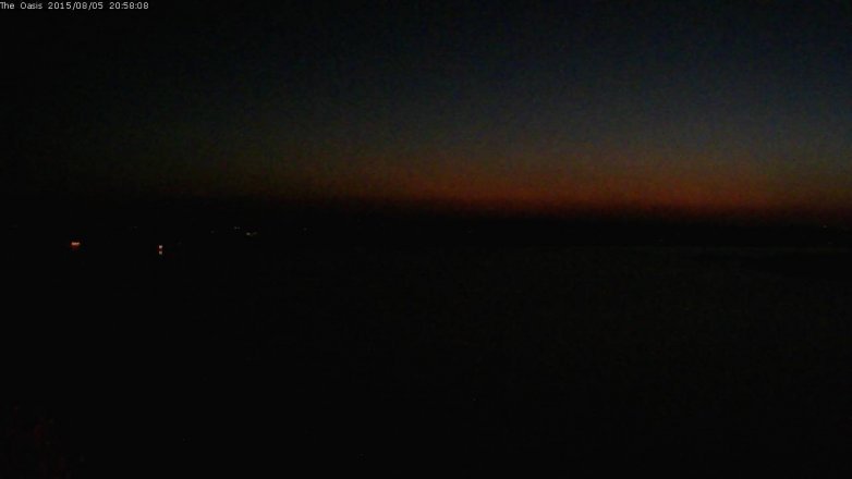 Lake Travis webcam, August 5, 2015 8:05 PM CT