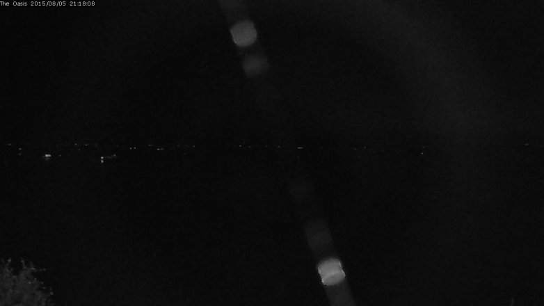 Lake Travis webcam, August 5, 2015 8:25 PM CT