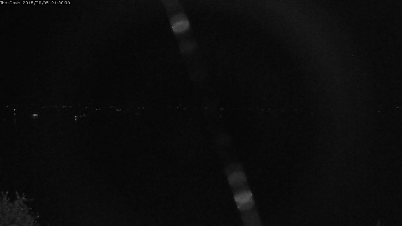 Lake Travis webcam, August 5, 2015 8:35 PM CT