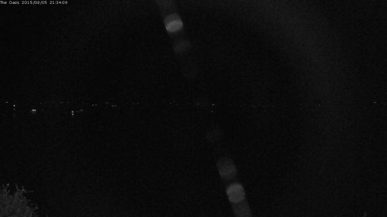 Lake Travis webcam, August 5, 2015 8:40 PM CT