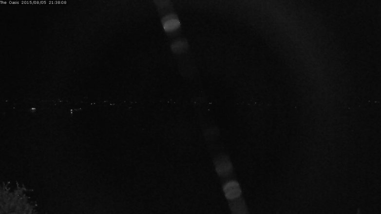 Lake Travis webcam, August 5, 2015 8:45 PM CT