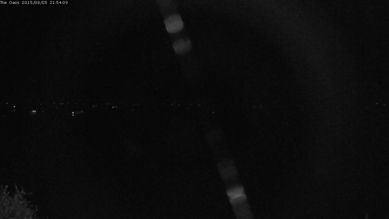 Lake Travis webcam, August 5, 2015 9:00 PM CT