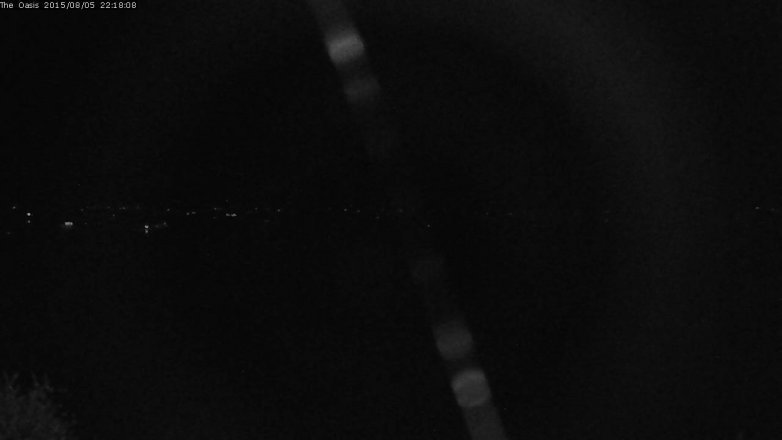 Lake Travis webcam, August 5, 2015 9:25 PM CT