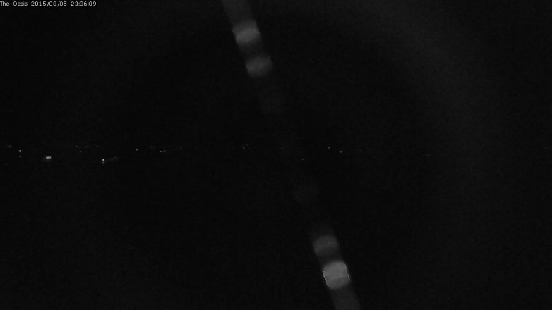 Lake Travis webcam, August 5, 2015 10:45 PM CT