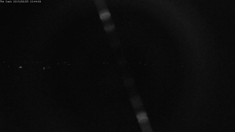 Lake Travis webcam, August 5, 2015 10:50 PM CT