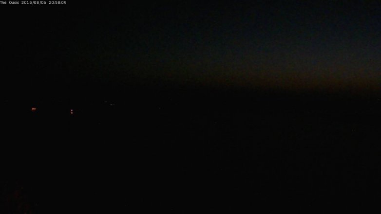 Lake Travis webcam, August 6, 2015 8:05 PM CT