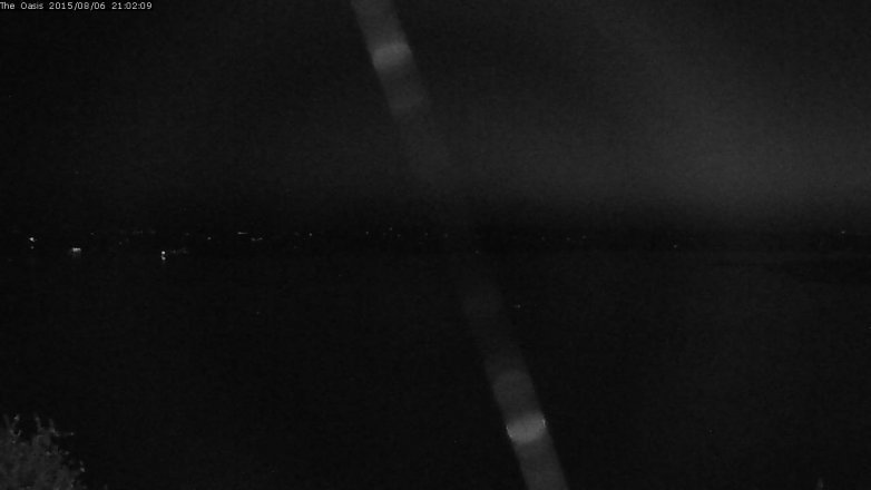 Lake Travis webcam, August 6, 2015 8:10 PM CT