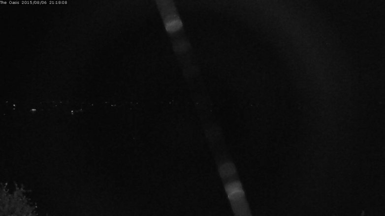 Lake Travis webcam, August 6, 2015 8:25 PM CT