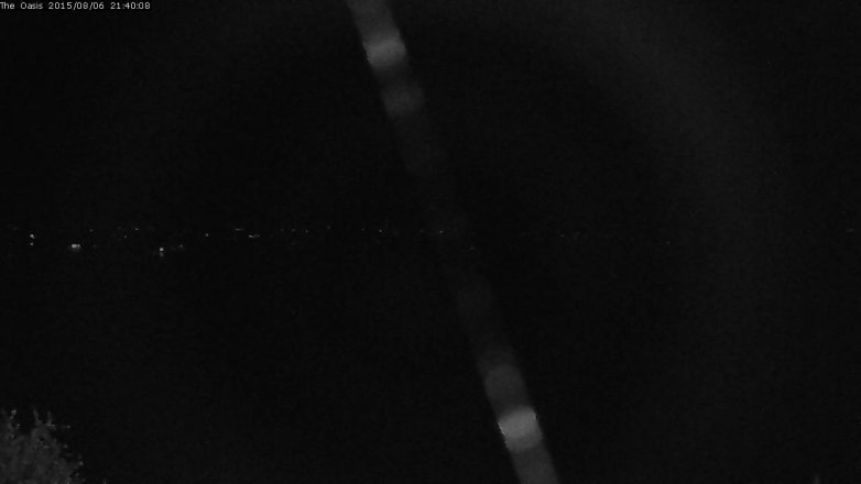 Lake Travis webcam, August 6, 2015 8:45 PM CT