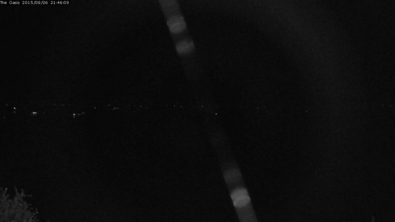 Lake Travis webcam, August 6, 2015 8:50 PM CT
