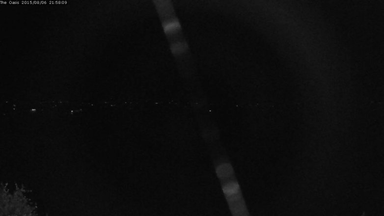 Lake Travis webcam, August 6, 2015 9:05 PM CT