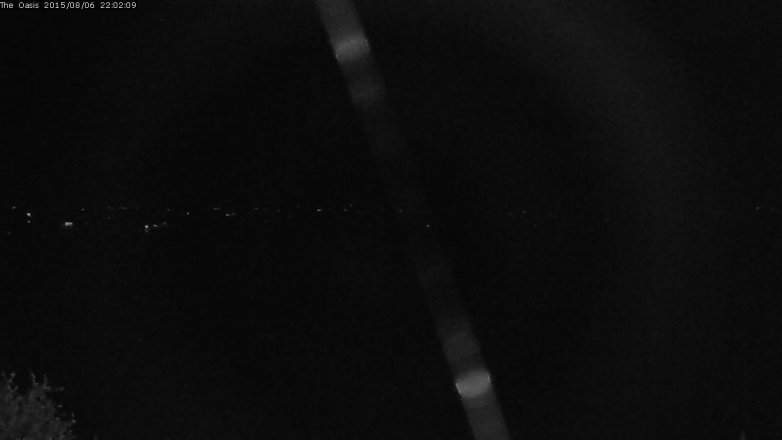 Lake Travis webcam, August 6, 2015 9:10 PM CT