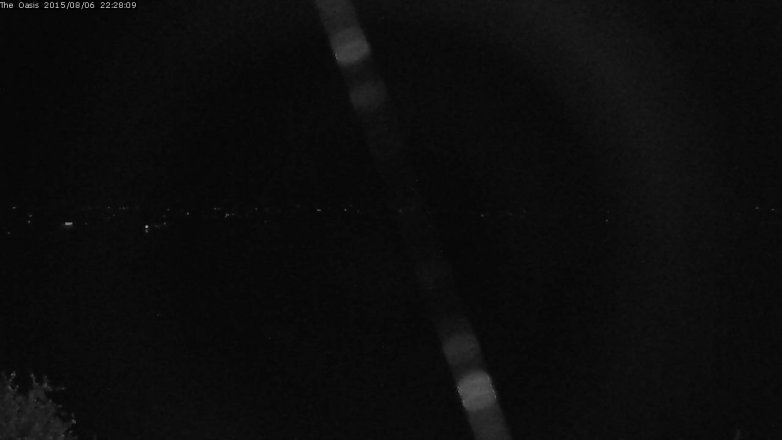 Lake Travis webcam, August 6, 2015 9:35 PM CT
