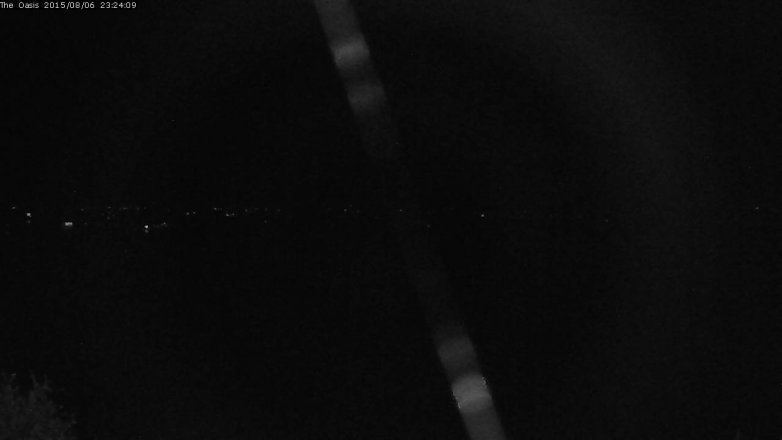 Lake Travis webcam, August 6, 2015 10:30 PM CT