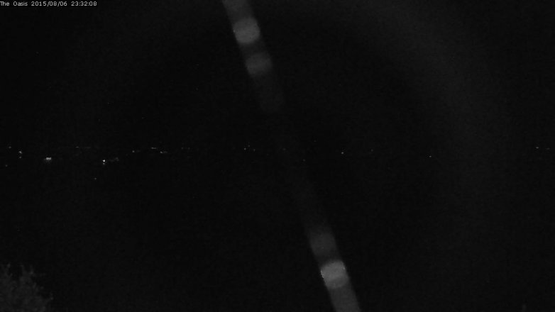 Lake Travis webcam, August 6, 2015 10:40 PM CT