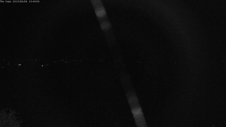 Lake Travis webcam, August 6, 2015 10:45 PM CT