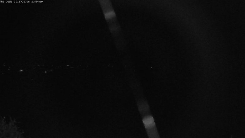 Lake Travis webcam, August 6, 2015 11:00 PM CT