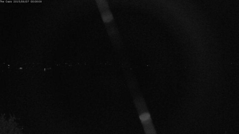 Lake Travis webcam, August 6, 2015 11:15 PM CT