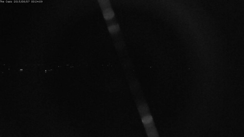Lake Travis webcam, August 6, 2015 11:30 PM CT