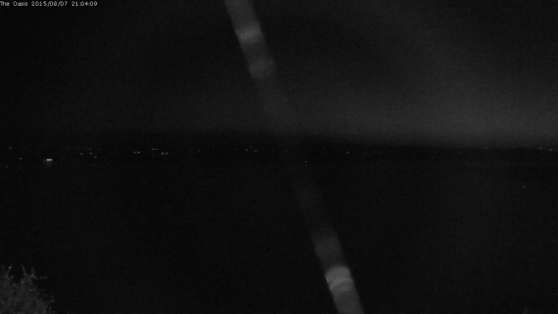 Lake Travis webcam, August 7, 2015 8:10 PM CT