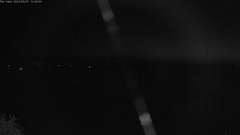 Lake Travis webcam, August 7, 2015 8:15 PM CT