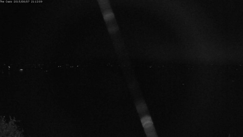 Lake Travis webcam, August 7, 2015 8:20 PM CT