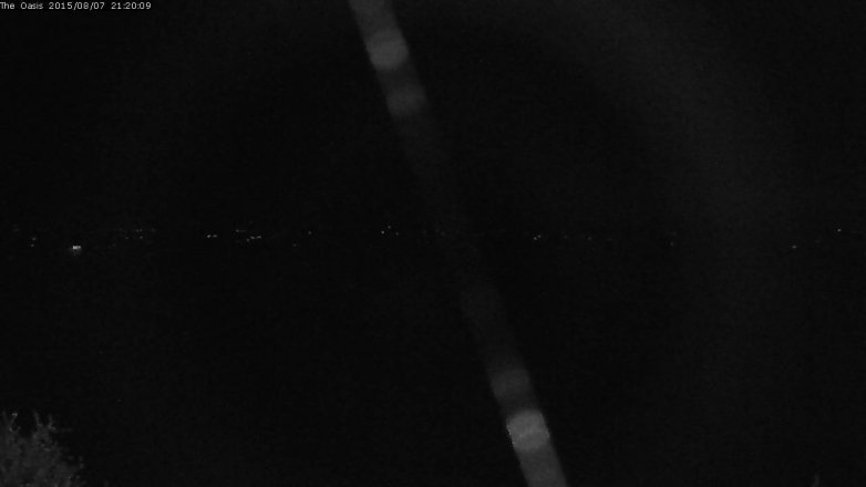 Lake Travis webcam, August 7, 2015 8:25 PM CT