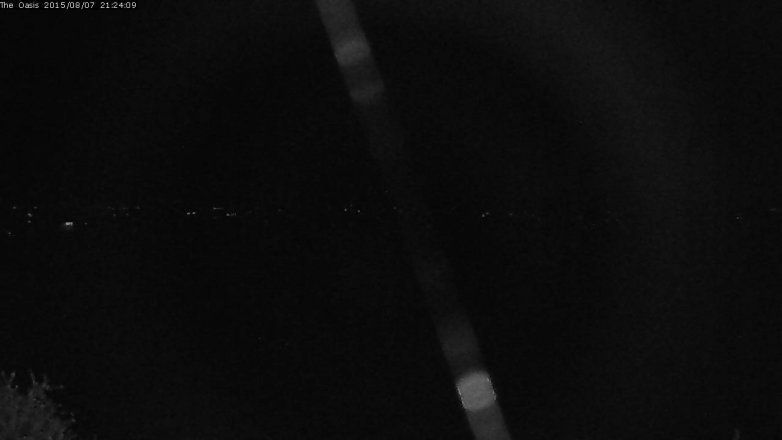 Lake Travis webcam, August 7, 2015 8:30 PM CT