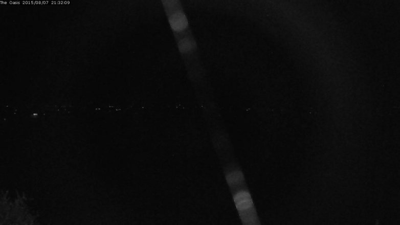 Lake Travis webcam, August 7, 2015 8:40 PM CT