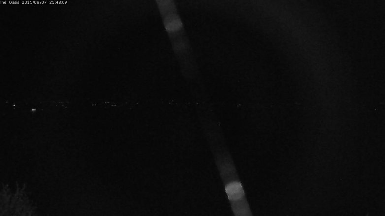 Lake Travis webcam, August 7, 2015 8:55 PM CT