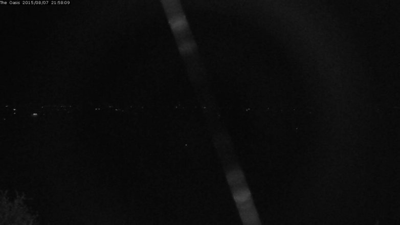 Lake Travis webcam, August 7, 2015 9:05 PM CT