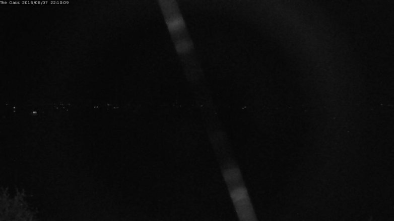 Lake Travis webcam, August 7, 2015 9:15 PM CT
