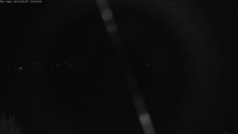 Lake Travis webcam, August 7, 2015 10:00 PM CT