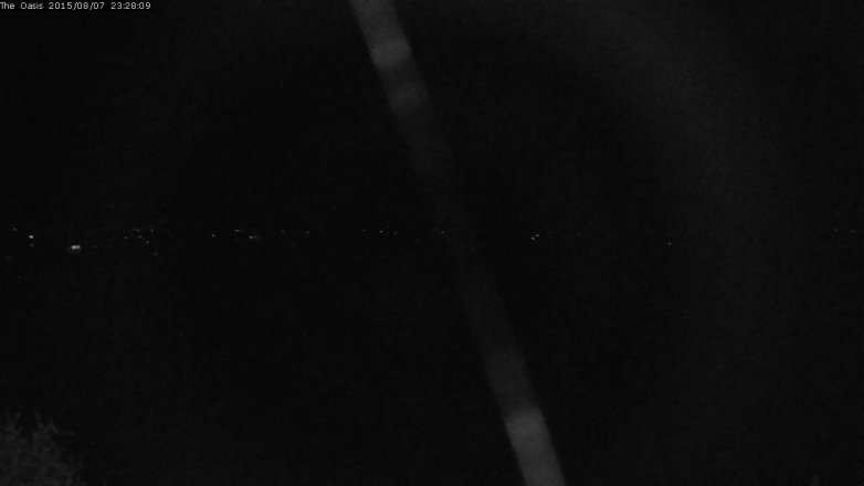 Lake Travis webcam, August 7, 2015 10:35 PM CT