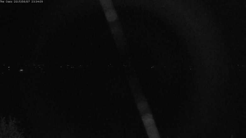 Lake Travis webcam, August 7, 2015 10:40 PM CT