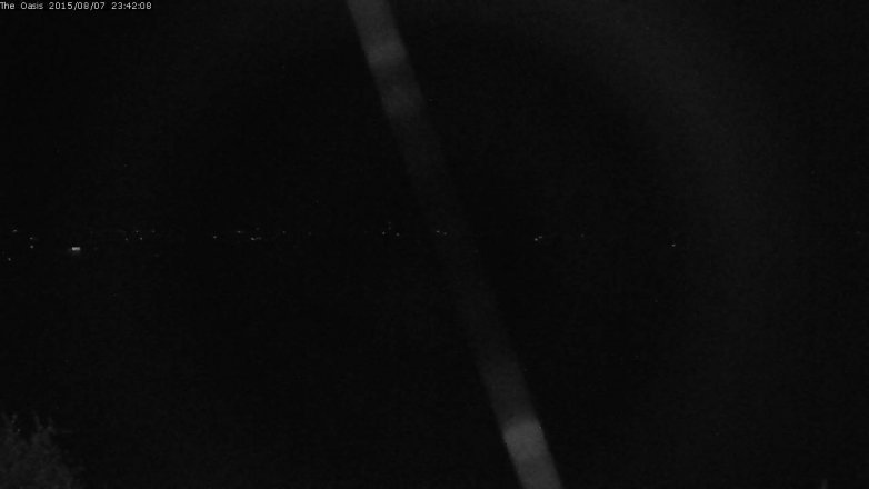 Lake Travis webcam, August 7, 2015 10:50 PM CT