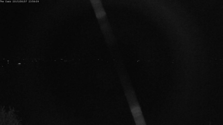 Lake Travis webcam, August 7, 2015 11:00 PM CT