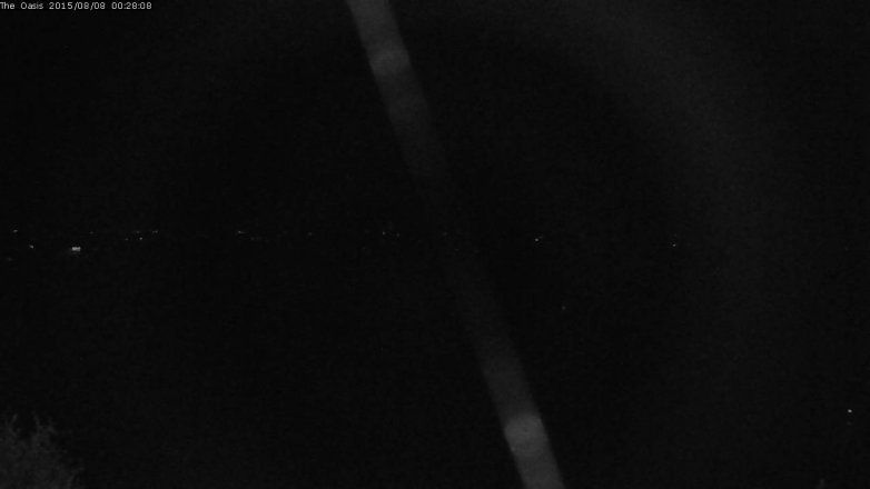 Lake Travis webcam, August 7, 2015 11:35 PM CT