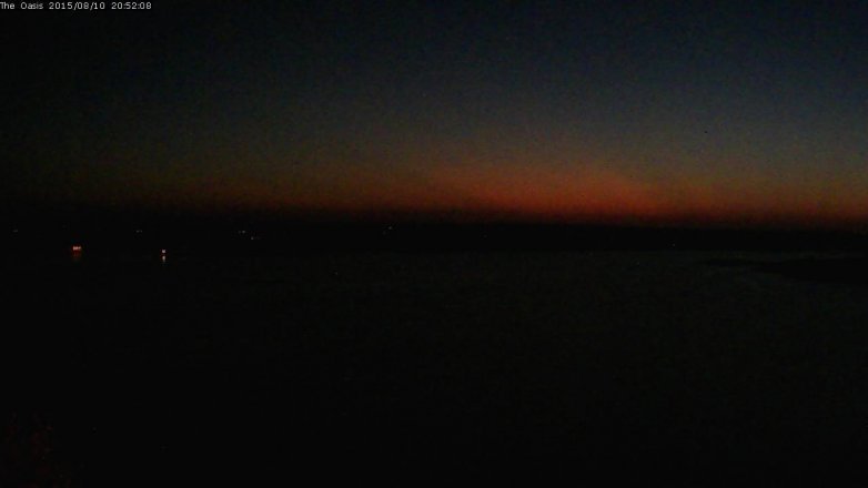 Lake Travis webcam, August 10, 2015 8:00 PM CT